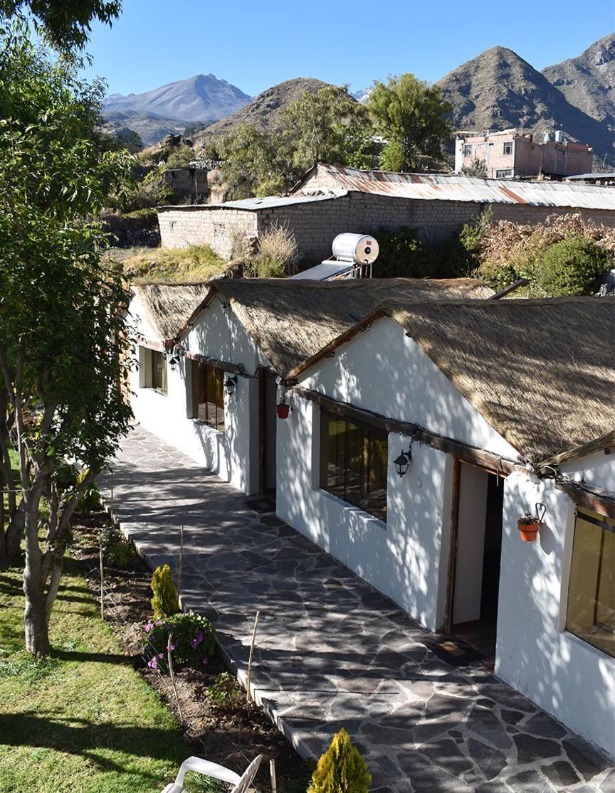 La Casa De Santiago Hotel Cabanaconde Bagian luar foto